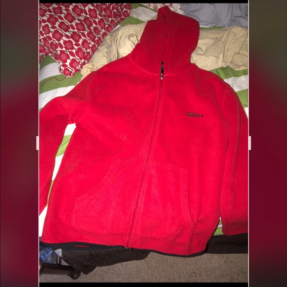 Men’s large Perry Ellis America fleece jacket